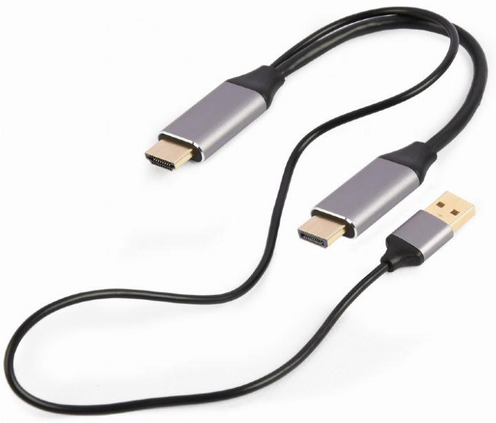I/O ADAPTER HDMI TO DP/BLACK A-HDMIM-DPM-01