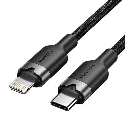 CABLE USB-C TO LIGHTNING/2M BLACK LALBH