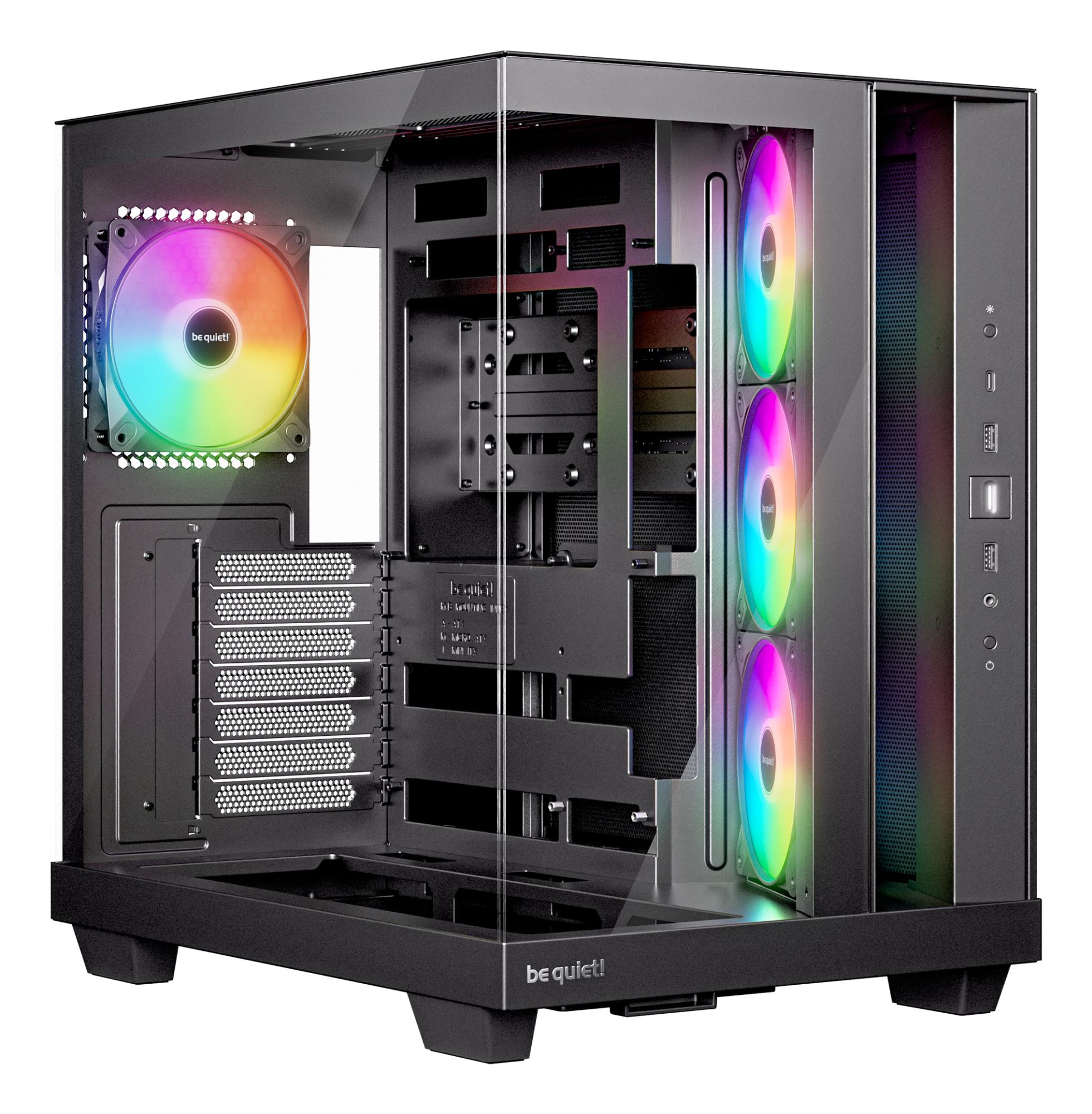Case, BE QUIET, ATX/micro ATX/Mini-ITX, Black