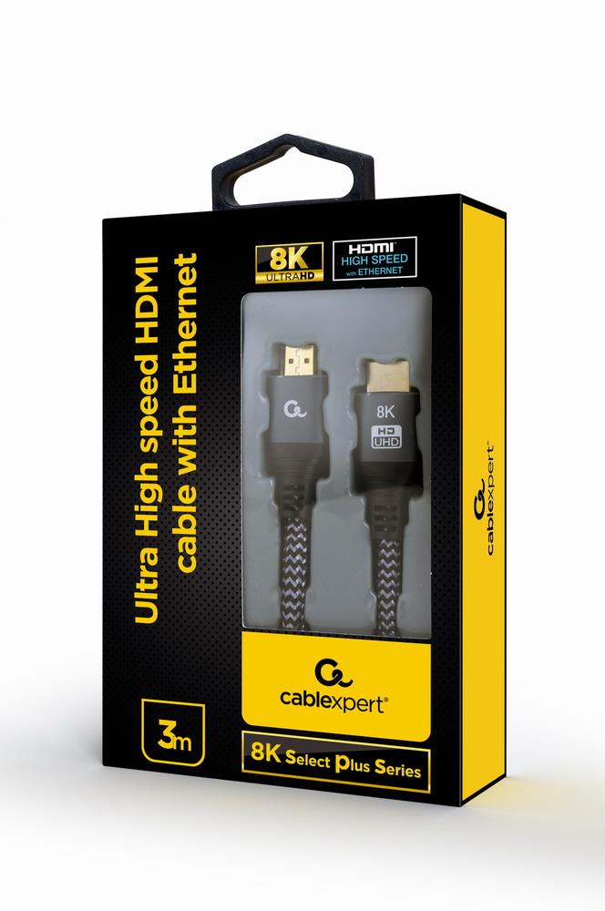 CABLE HDMI-HDMI 8K 3M SELECT/PLUS CCB-HDMI8K-3M
