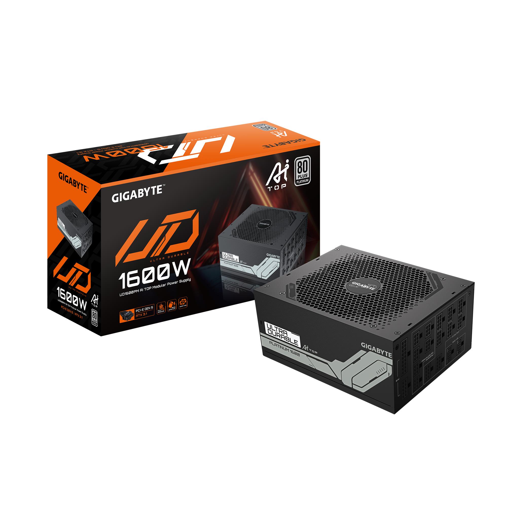 Power Supply, GIGABYTE, GP-UD1600PM PG5, 1600