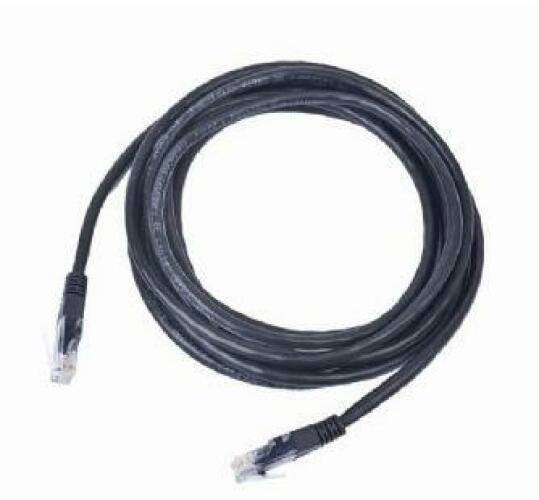 PATCH CABLE CAT5E UTP 1M/BLACK PP12-1M/BK