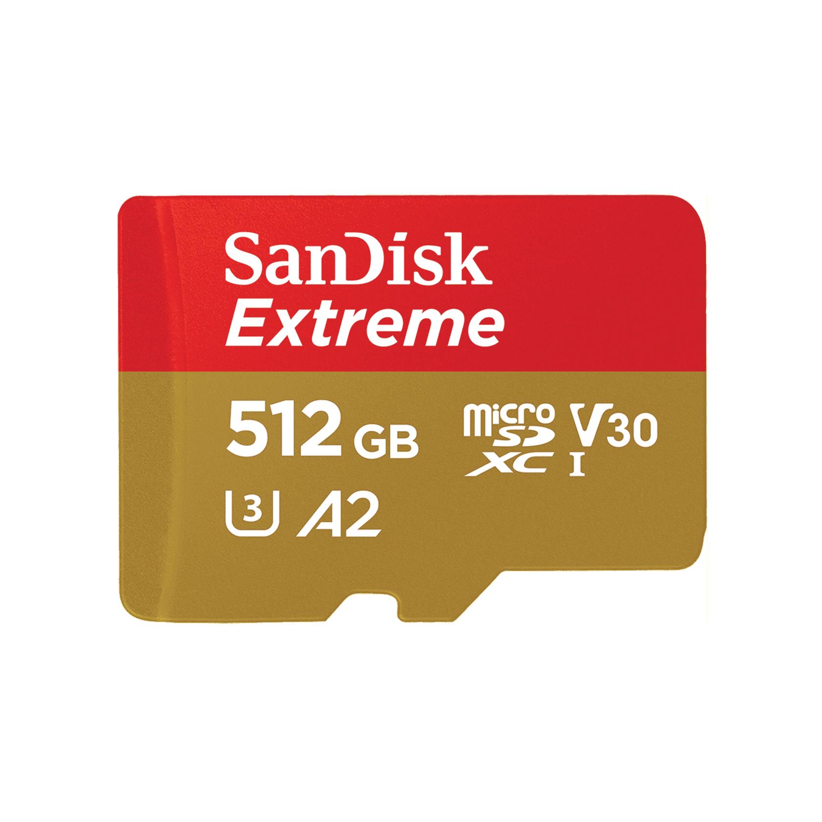 MEMORY MICRO SDXC 512GB UHS-I/W/A SDSQXAV-512G-GN6MA