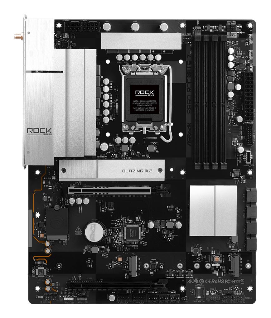Mainboard, ASROCK, B860 Rock WiFi 7