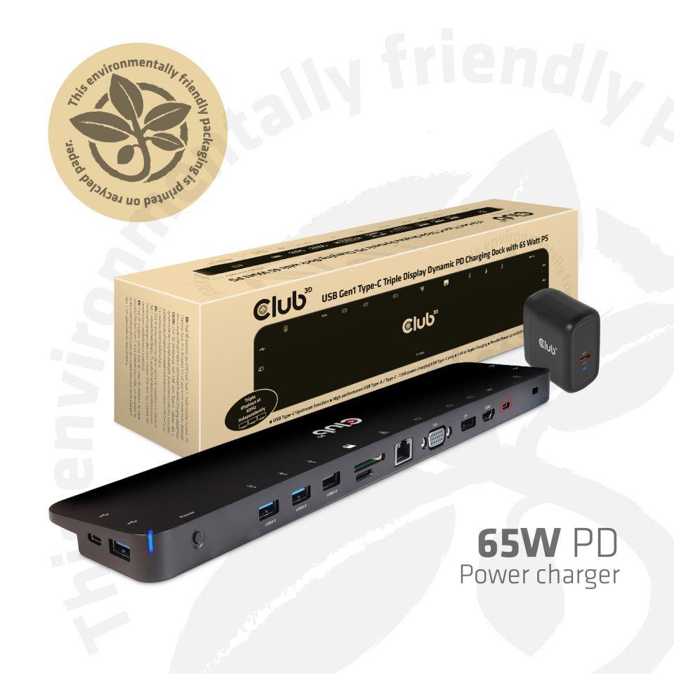 NB ACC DOCKING STATION/USB-C 65W CSV-1564W65