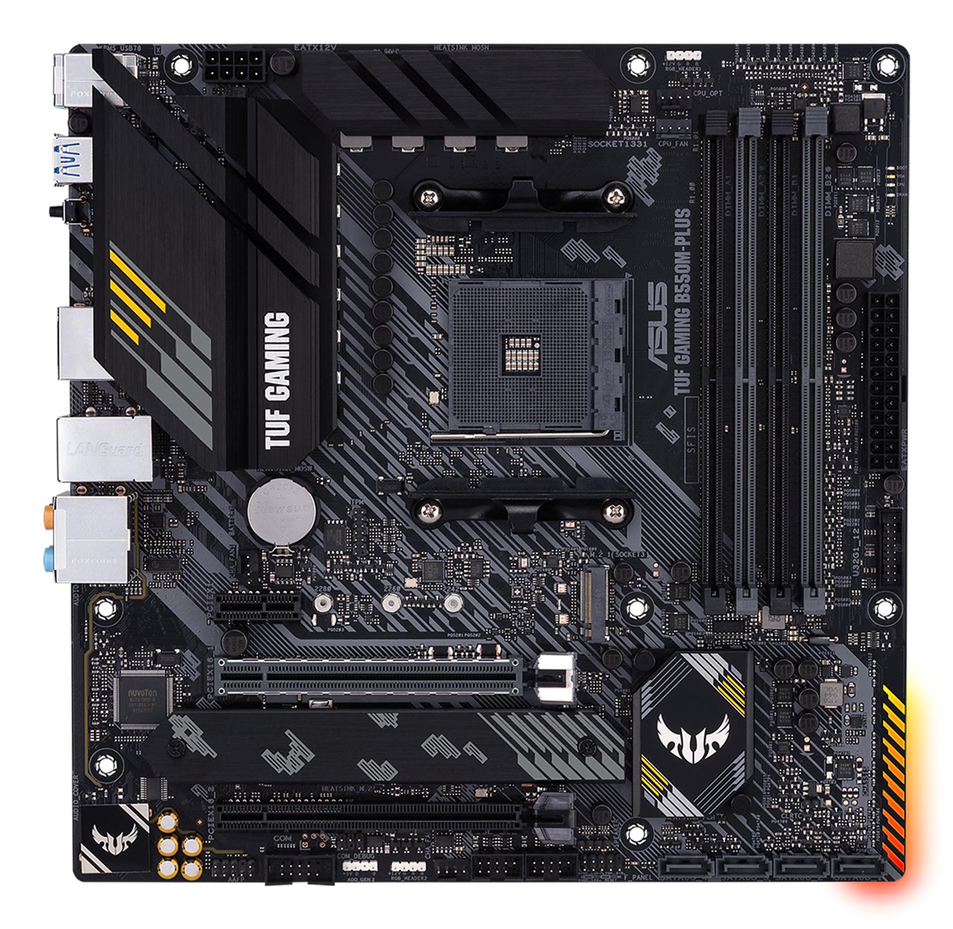 Mainboard, ASUS, AMD B550, SAM4, MicroATX