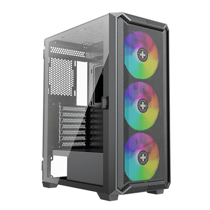 Case, XILENCE, ATX/micro ATX/Mini-ITX, Black, Midi