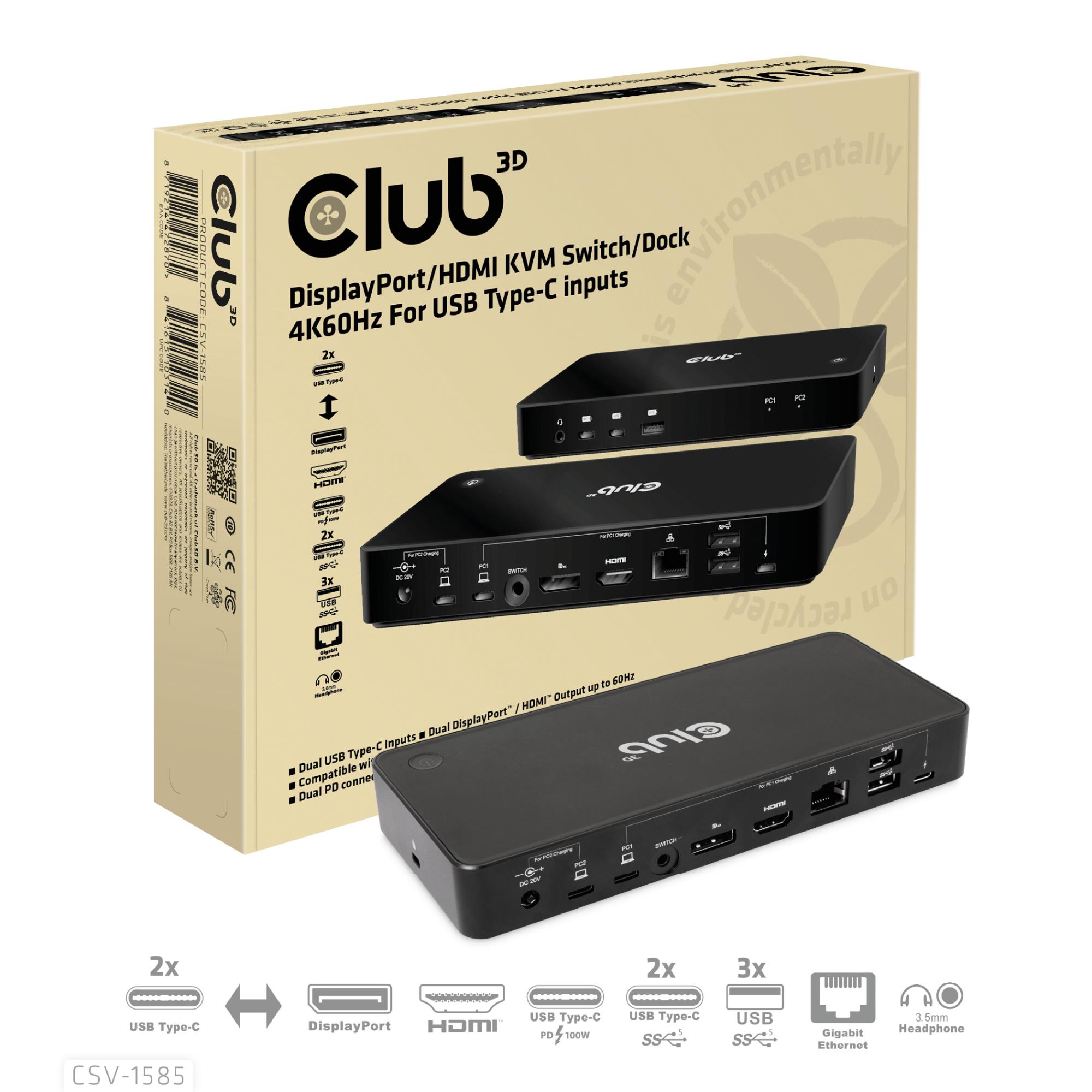 NB ACC DOCKING STATION/USB-C 120W CSV-1585