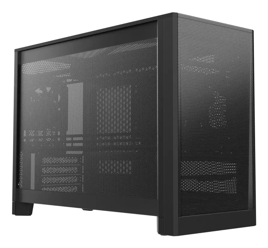Case, MONTECH, micro ATX/Mini-ITX, Black, Mini