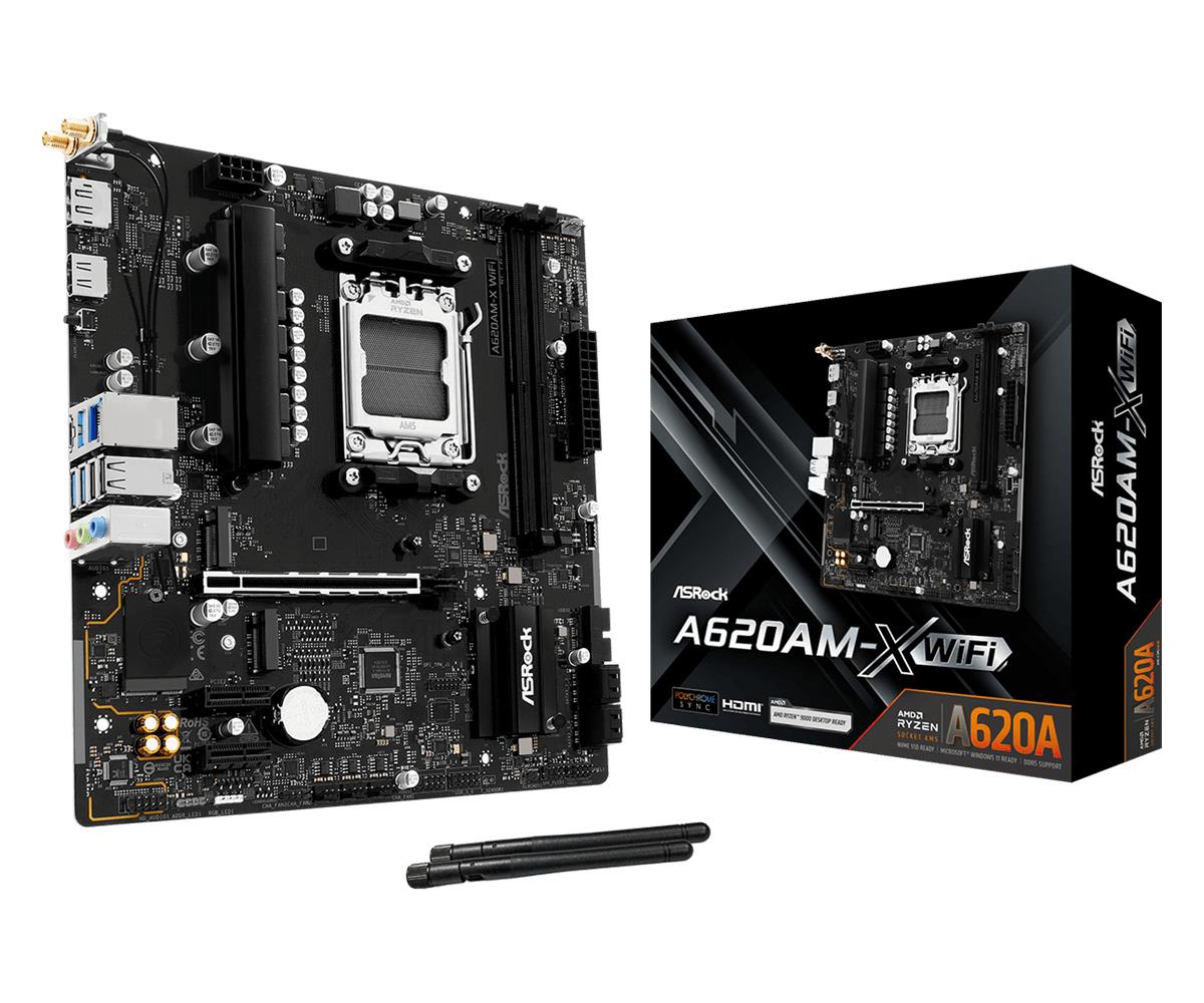 Mainboard, ASROCK, AMD A620, Socket AM5