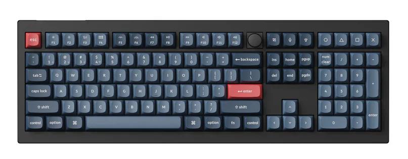 KEYBOARD WRL V6 MAX/CARBON BLACK V6M-D3