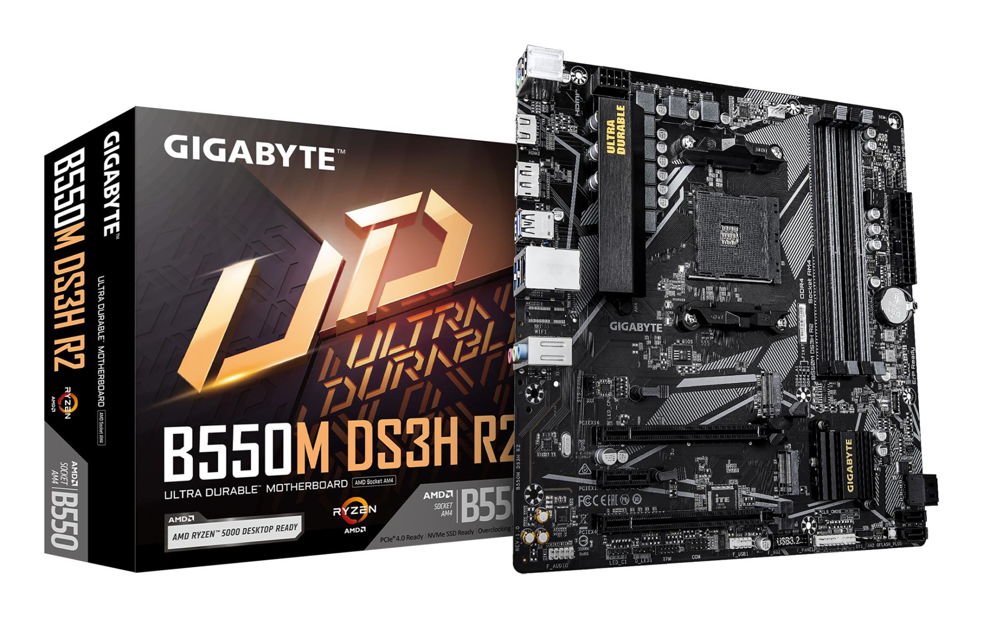 Mainboard, GIGABYTE, AMD B550, Socket AM4