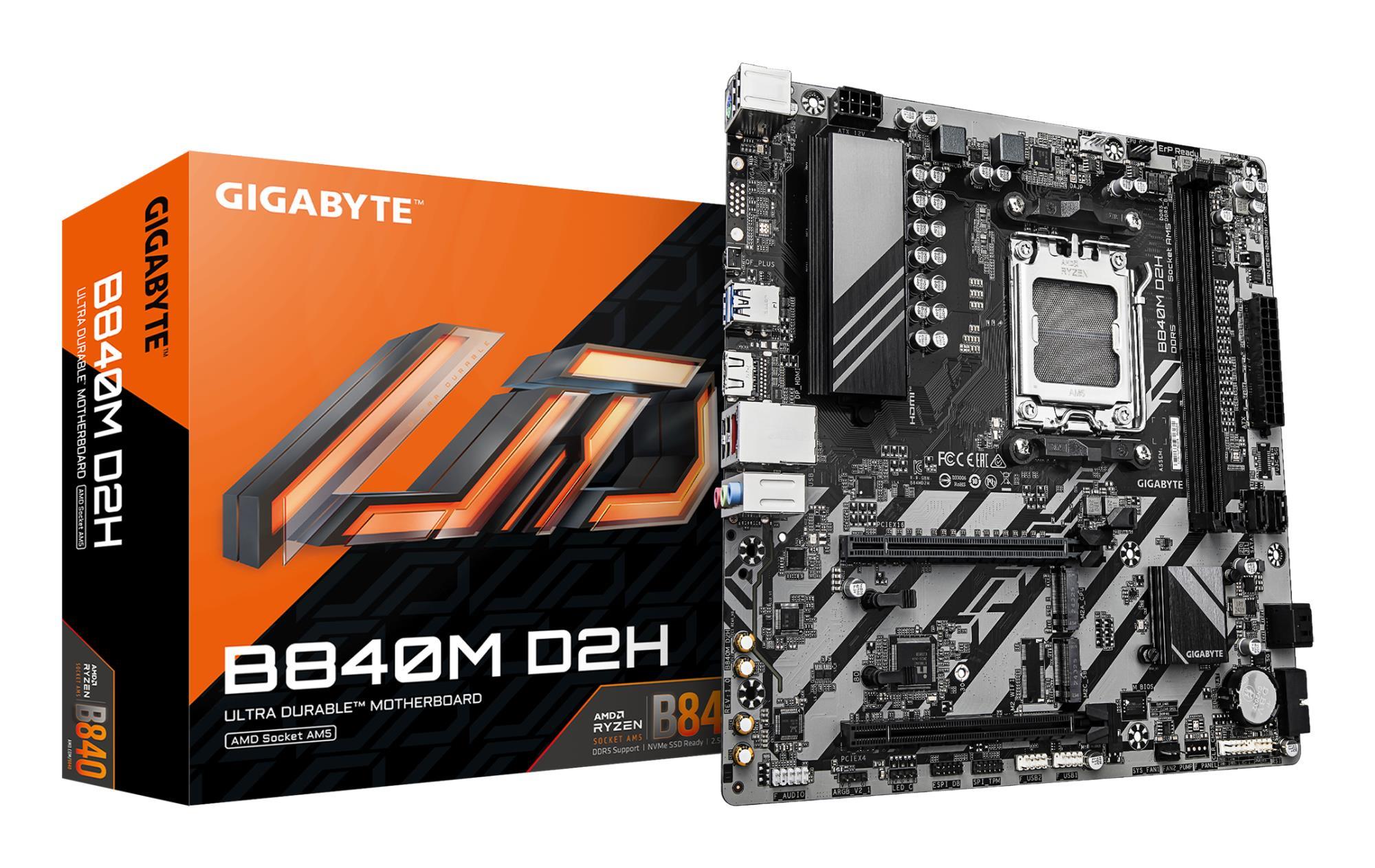 Mainboard, GIGABYTE, AMD B840, Socket AM5