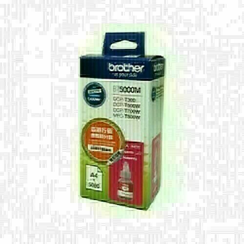 BROTHER BT5000M MAGENTA INK BOTTLE 5000P