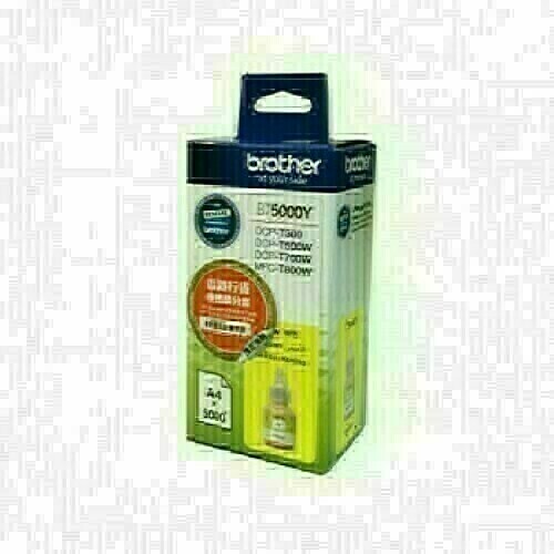 BROTHER BT5000Y YELLOW INK BOTTLE 5000P