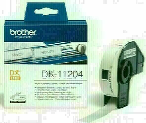 BROTHER DK11204 MULTI PURPOSE LABELS