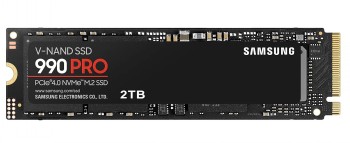 SAMSUNG 990 PRO, 2TB, PCIE 4