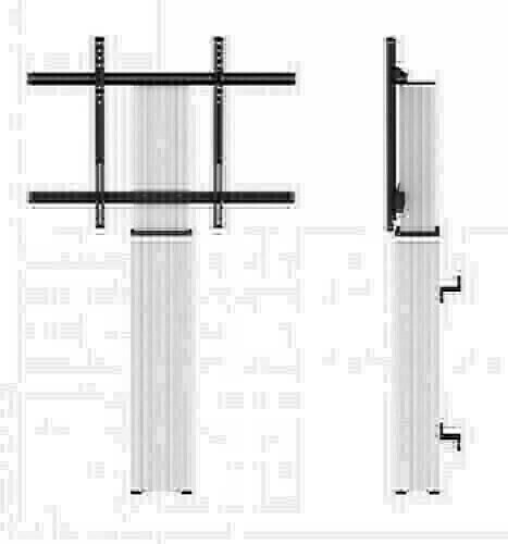 NEOMOUNTS NEWSTAR MOTORISED FLOOR STAND/WALL MOUNT