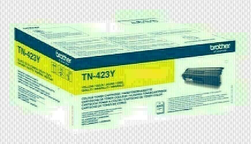 BROTHER TN-423Y YELLOW HIGH YIELD TONER