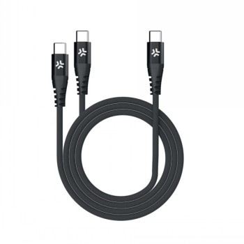 CELLY USB-C TO 2 USB-C CABLE